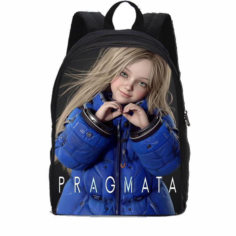 Pragmata Hugh Diana Printed Laptop Bag Ergonomic Comfort Shoulder Straps Daily Work Business Backpack
