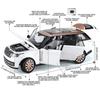New 1:18 Land Rover Range Rover Scale Model Off-road Alloy Die-cast Metal Simulation Mini Car Model Toy Boy Gift Four-wheel Shock Absorption