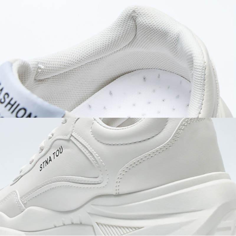 Pánské boty Ploché boty Univerzální Prodyšné Zvýšené Silná podrážka Ležérní Sportovní Běžecké Tatínkovské boty Korejská verze Tenisky