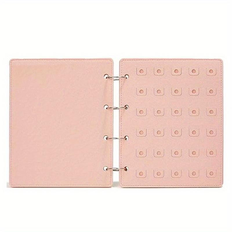 Felt Shoe Flower Storage Booklet Shoe Charm Organizer Shoe Decoration Display Holder Household Organization Booklet