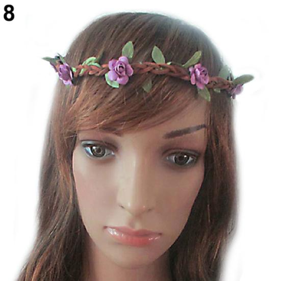 Boho-Stil Blumen-Stirnband, Festival, Party, Hochzeit, Damen-Girlande, Haarband