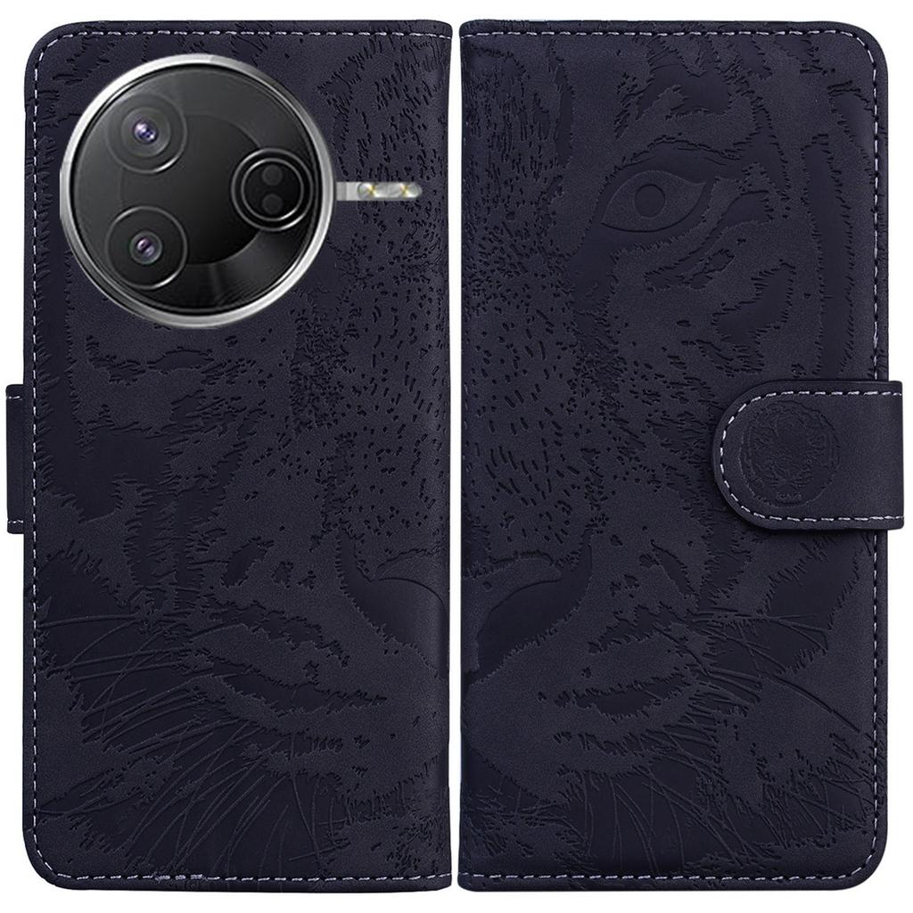For Xiaomi Poco F7 Pro 5G/F7 Ultra 5G/Redmi K80 Pro 5G/K80 5G Case Tiger Imprint Leather Wallet Phone Cover