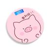 Cartoon Pig Bathroom Body Scales Lcd Display Body Weighing Digital Scales Toughened Glass Floor Electronic Smart Weight Scales