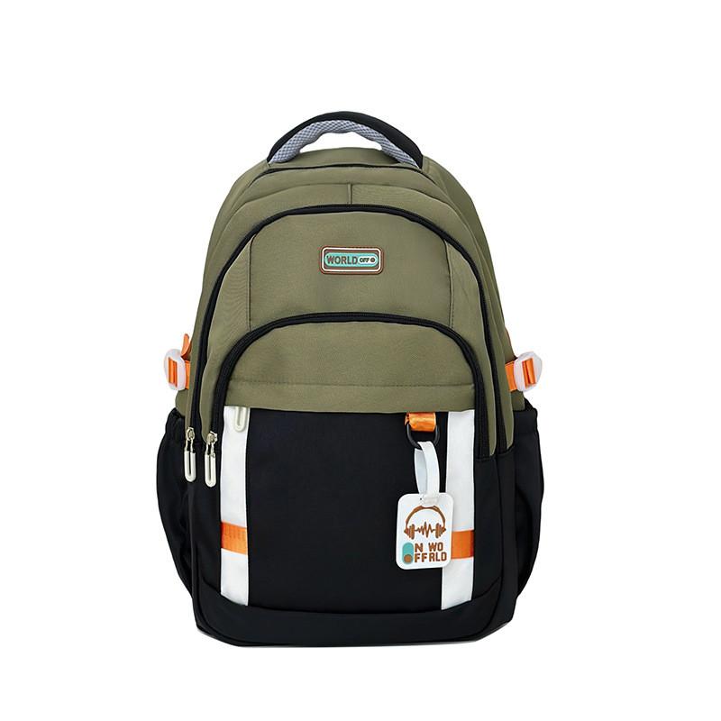 With Backpack School Simple Pattern Comfortable Fit For Education Gift Travel