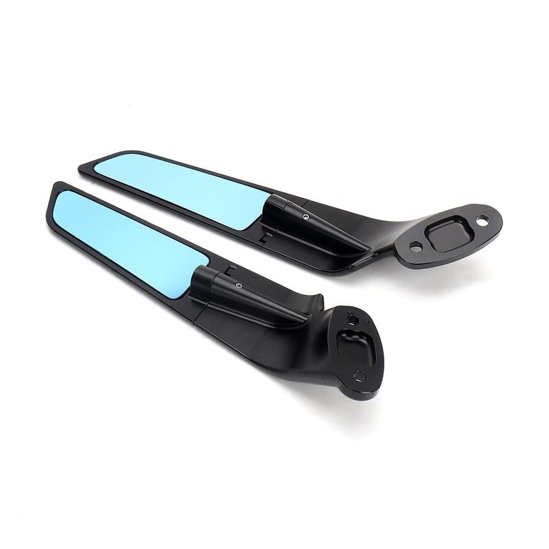 2024 CBR650R Rearview Mirror Motorcycle Invisible Rearview Mirror For Honda CBR 650R CBR650R 2019-2024 Aluminum Winglet Mirror