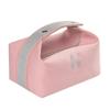 High-Quality Canvas Cosmetic Bag: Portable, Stylish, Spacious Toiletry Storage for Women