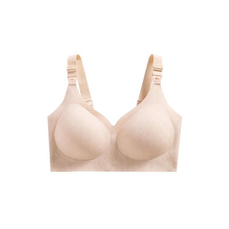 Seamless Plus Size Sports Bra: Bust Minimizer & Anti-Sagging Support for Maternity and Full Figures