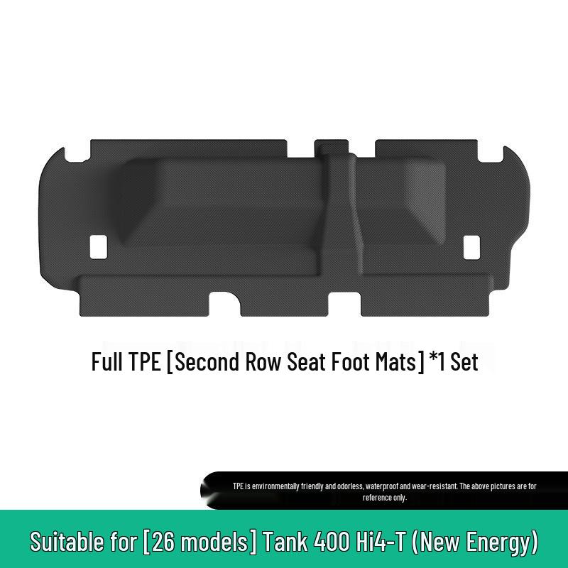 TPE Car Floor Mats for 2023-2026 Tank 400: Vehicle-Specific, Multi-Purpose, Includes Trunk Mat.