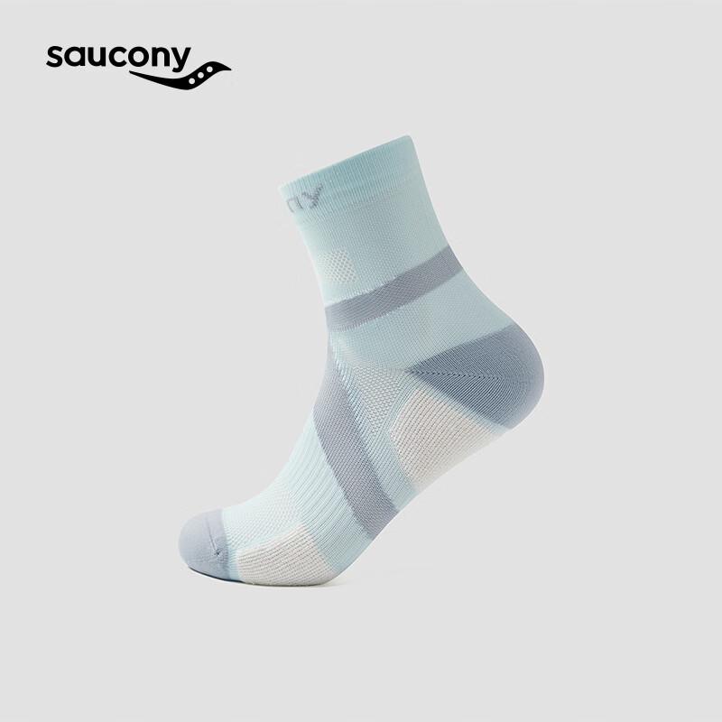 Saucony Unisex 2026 Breathable Mid-Calf Athletic Socks L