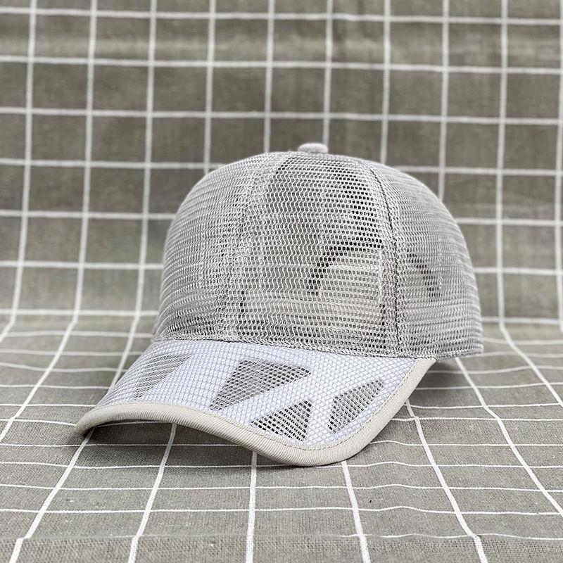

Летняя дышащая сетчатая кепка для мужчин и женщин, тонкая ажурная бейсболка, универсальная кепка для защиты от солнца и солнца, кепка-утконос 53-58CM
