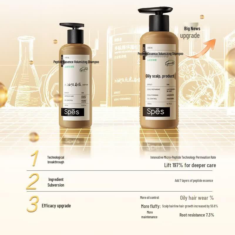 Spes Peptide Oil Control Volumizing Shampoo