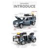 1/24 Scale Land Rover Defender Diecast Model Car: Detailed Replica with Opening Doors, Hood & Trunk,Ideal Gift for Car Lovers