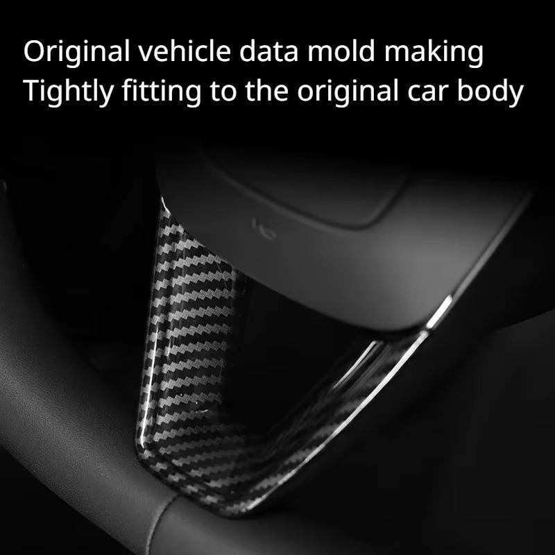 Steering Wheel Patch for Tesla New Model 3+ Steering Wheel U-shaped Patch Protective Cover New Model Y Juniper 2025 Accessories