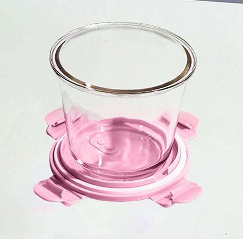 

Овсянка на ночь в кружке, Стеклянная кружка для завтрака, Портативная с крышкой, Можно использовать в микроволновой печи, Миска для фруктового салата, Чашки для супа и йогурта