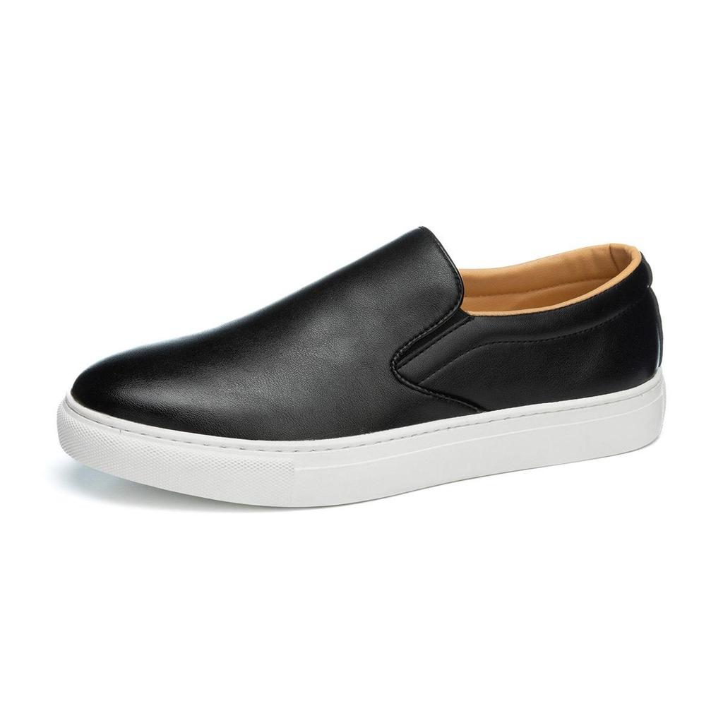 Men's Fashion Slip-On Plus Size Tassel Leather Shoes - European & American Style Casual Business Footwear