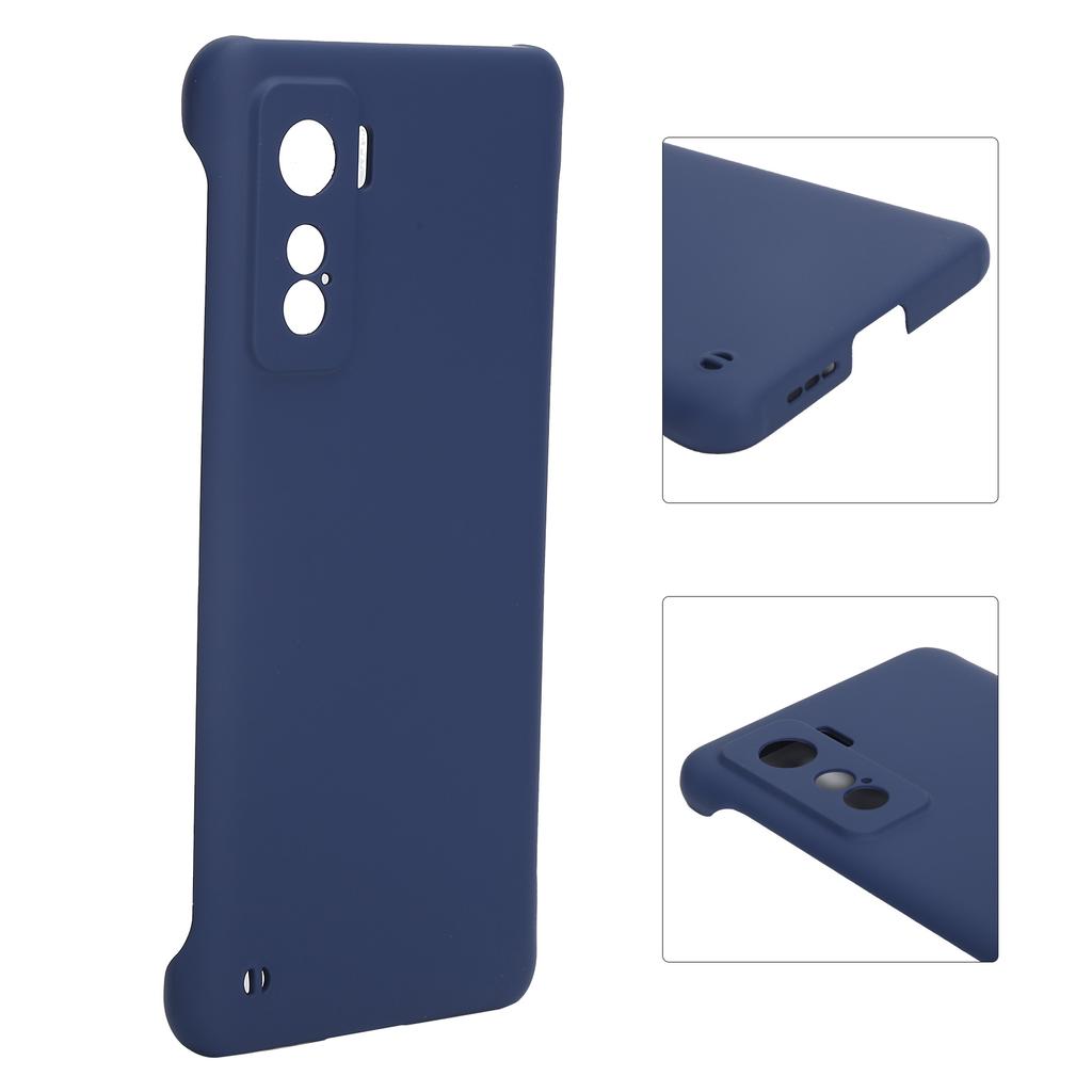 Einfarbige harte PC-Kunststoff-Handyhülle für IQOO 5 Hautfreundliche matte Handyhülle