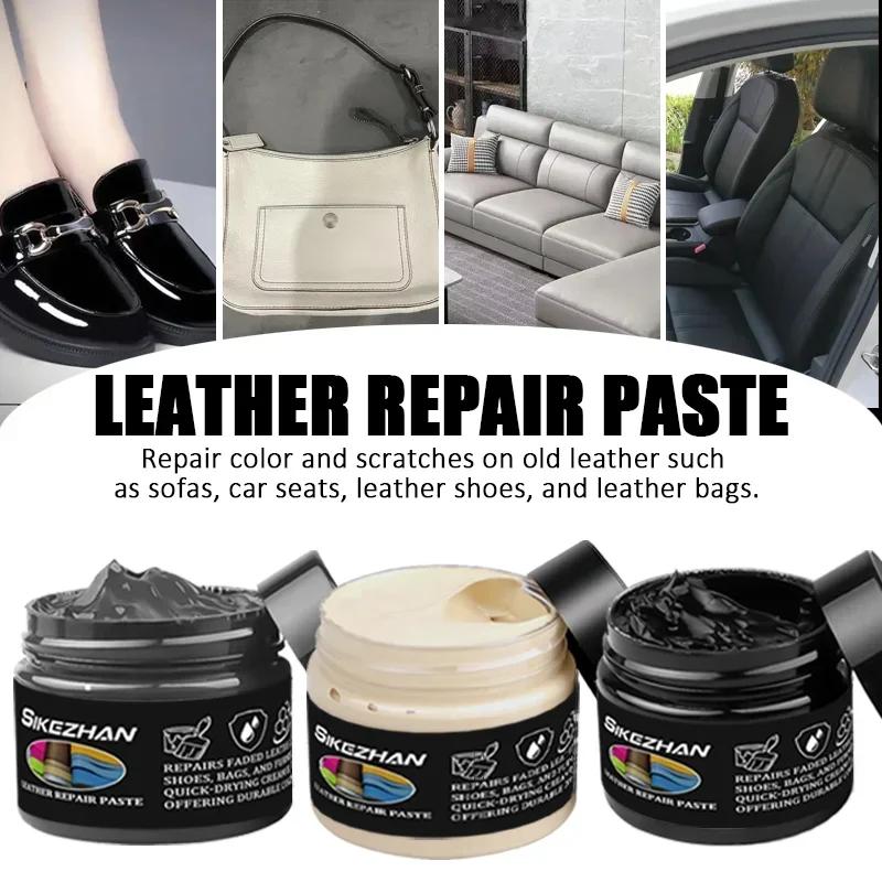 Car Leather Repair Kit Liquid Skin Recoloring Balm No Heat Repair Tool Auto Seat Holes Scratch Cracks Rips Restoration Set Shoes