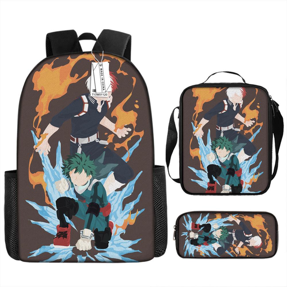 My Hero Academia MyHeroAcademia Student School Bag Burden Reduction Spine Protection Backpack Backpack Lightweight Spine Protection