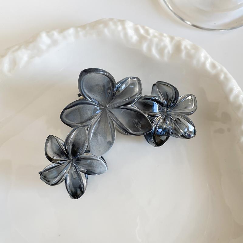 

Заколки-крабы для волос в форме цветка конфетных цветов, женские, милые, большие, градиентные, зажим-акула, краб-зажим для волос, заколки-бабочки, аксессуары для волос