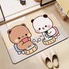 Cartoon Quick-Dry Non-Slip Bathroom Mat: Cute, Water-Absorbent, Dirt-Resistant, Easy-to-Clean Foot Mat for Home Use