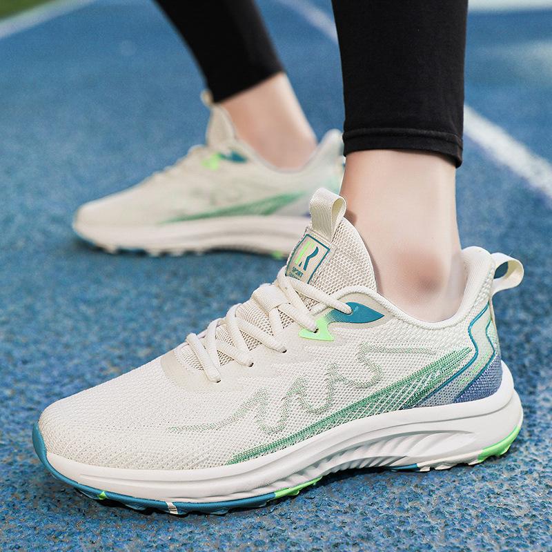 Running shoes High school entrance examination sports special shoes for boys and girls Track and field shoes Sports shoes Physical examination 45 слоновая кость