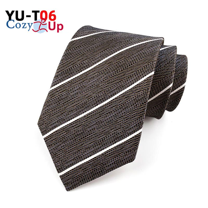 3.15" Fashion Stripe PaisleyTies Men Necktie for Wedding