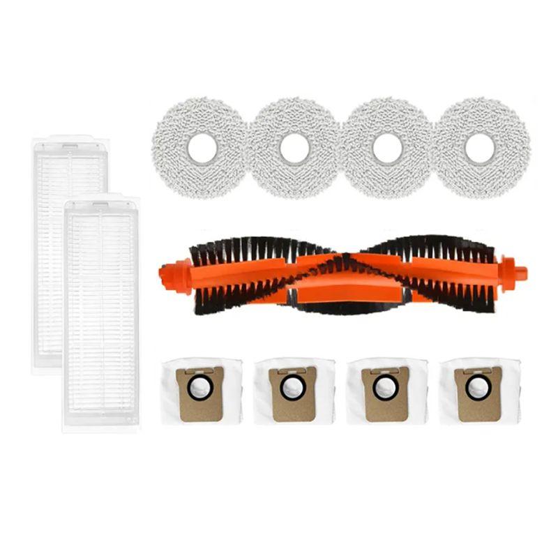 

AEE4-11PCS Replacement Spare Parts For Xiaomi Mijia M30 Pro C107 Robot Vacuum Mop Cloth Dust Bag Hepa Filter Main Brush
