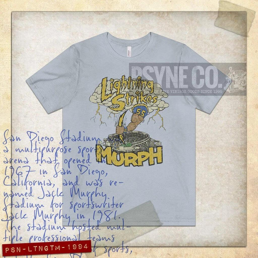 

Lightning Strikes At The Murph 1994 Vintage Men s T shirt S