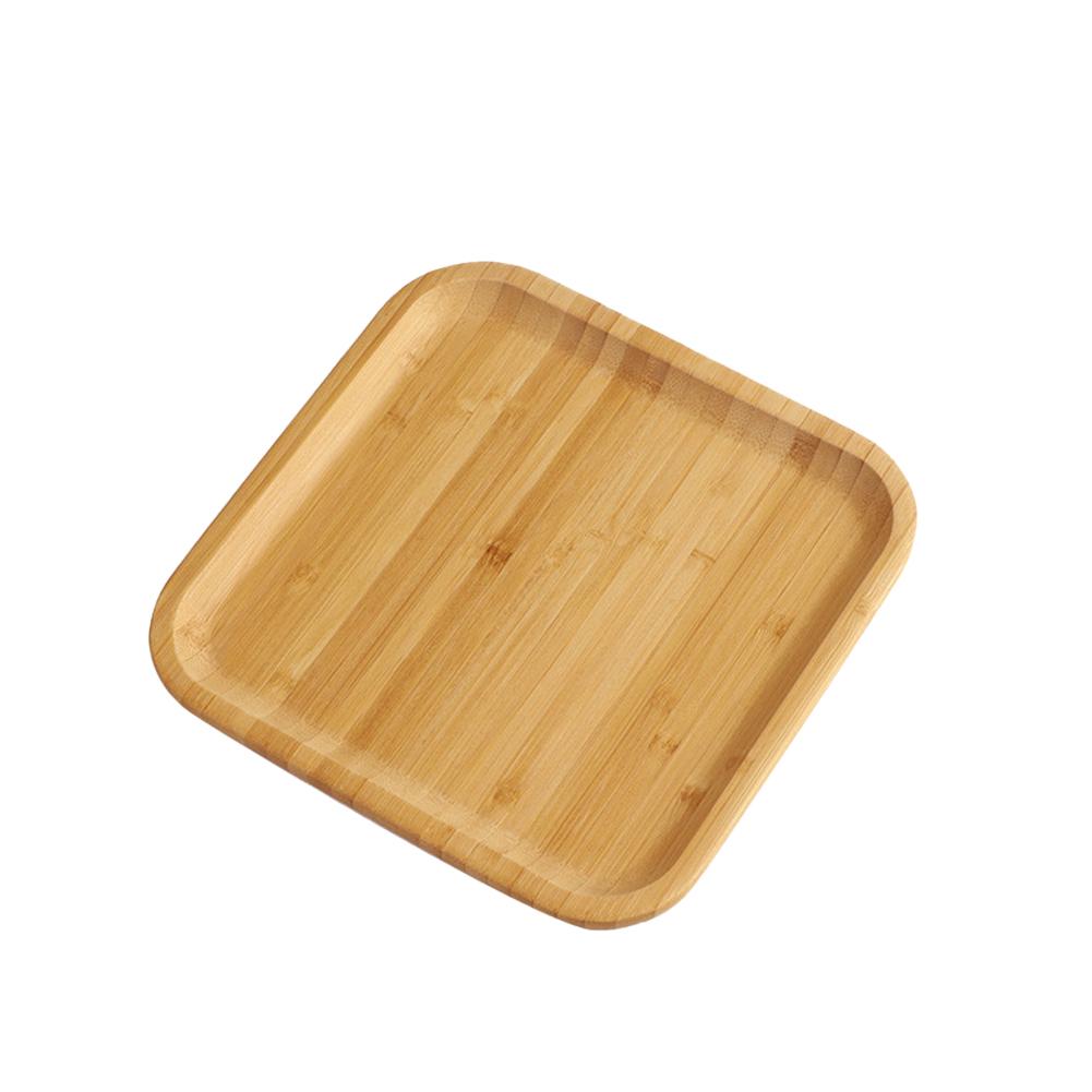 Kitchen Square Bamboo Serving Tray Tableware Tray Features