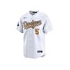 New Nike Freddie Freeman Los Angeles Dodgers 2024 World Series Champions Gold Men's Nike Dri FIT Adv Mlb Limited Jersey LM250GW4LD9-XZ2