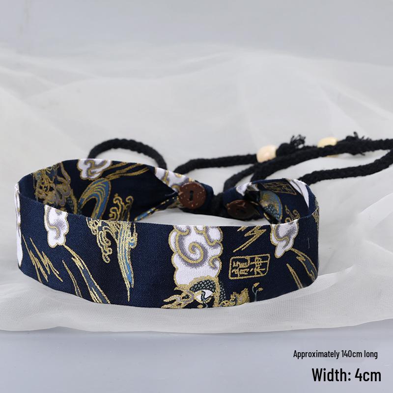 Men's Ancient Style Sweat-Absorbing Sports Headband - Chinese Hanfu Headscarf