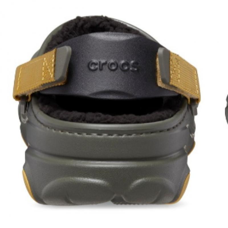 Crocs All Terrain Lined Clog Dusty Olive 207936 3j5