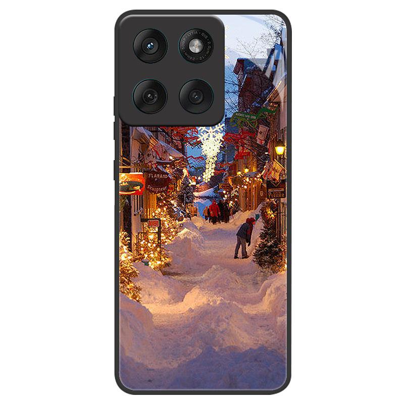 Christmas Phone Case For Motorola Moto Edge 60 60s 50 Pro Fusion Edge50 X50 Ultra Neo G05 G15 E15 Tempered Glass Protect Cover