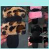 Cozy And Soft Women Fur Fluffy Sliders Slippers Perfect For Summer Relaxation