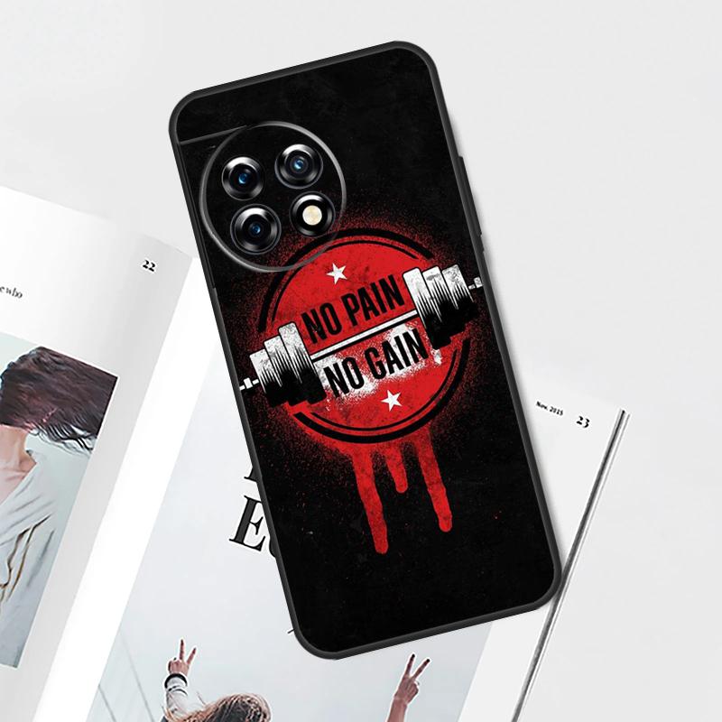 Bodybuilding Gym Fitness Case For OnePlus Nord 5 CE 4 3 Lite N20 N30 OnePlus 15 13 12 11 8 9 10 Pro 12R 13T 13R Cover