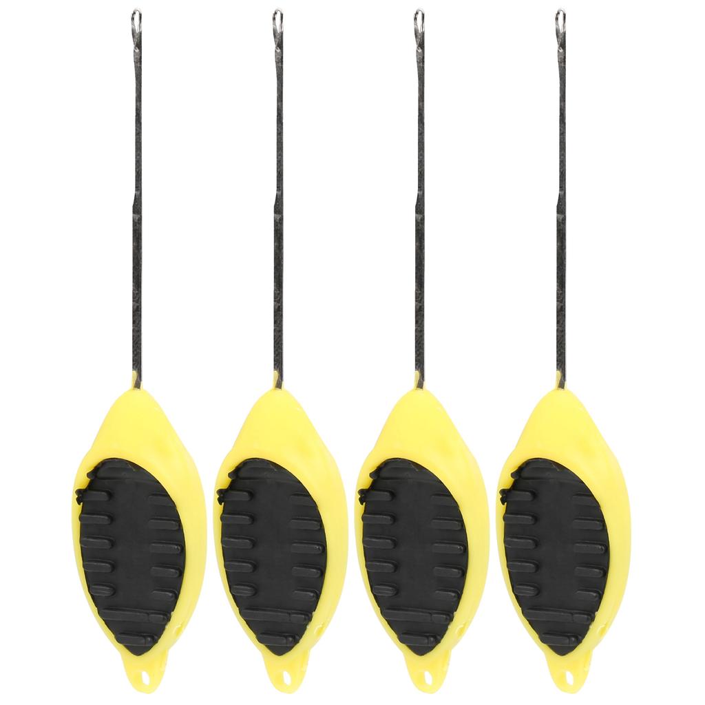 4 ks Navlékací háček na háčkování Jednohlavá navlékací jehla Přenosný rybářský nástroj pro rybáře