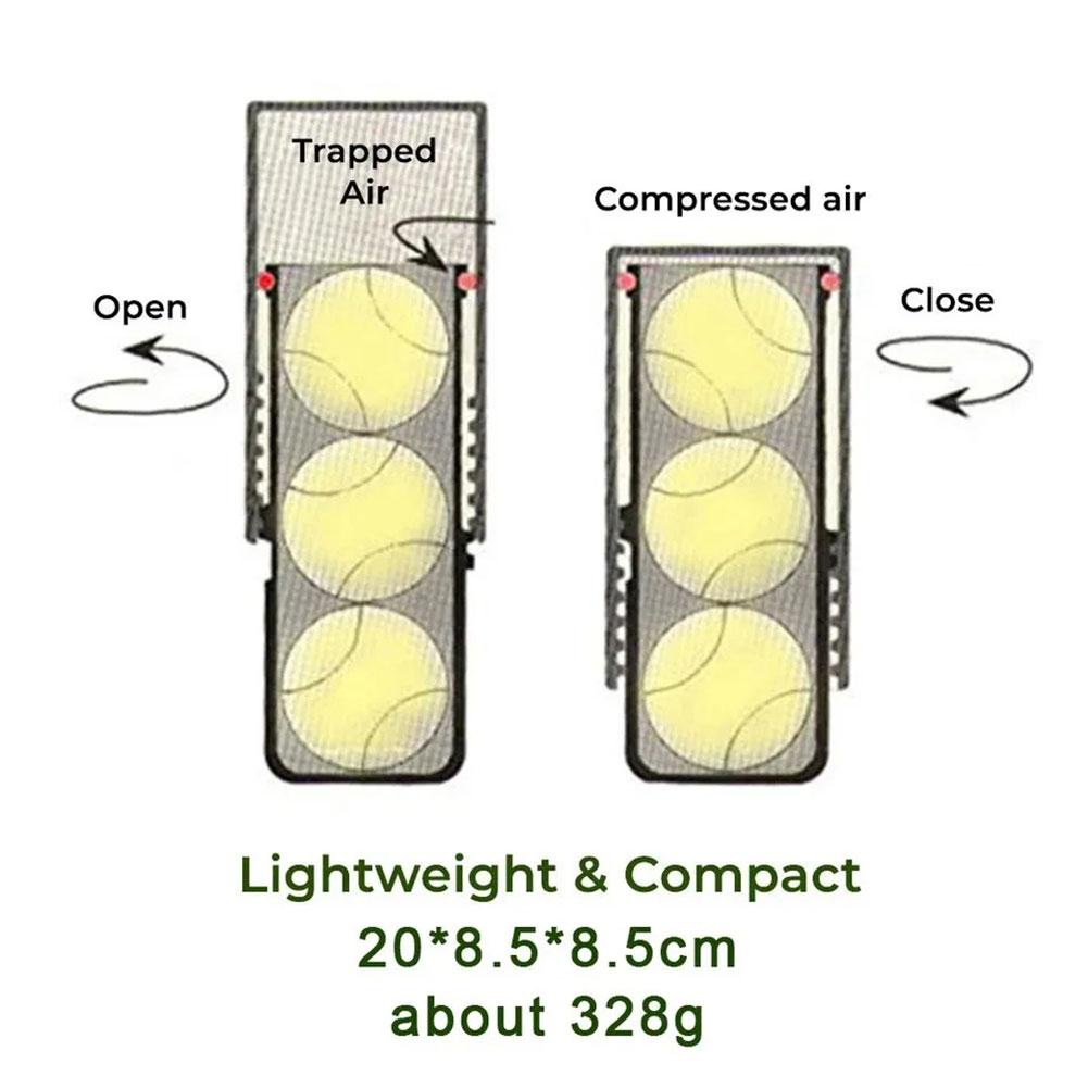 Tennisball Druck Erhalten Reparaturbehälter Tennisballbox Aufbewahrungsbox für Tennisballform Wiederherstellen Sprungkraft Ball Schützen