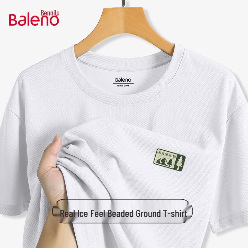 Baleno Men s Ice Silk Pique Quick-Dry T-Shirt L