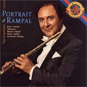 

CD MOZART, WOLFGANG AMADEUS, TELEMANN, - Portrait of Rampal Japan Classical Used