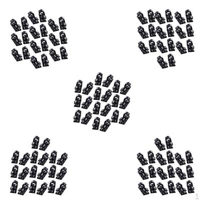 100 Pieces Self Adhesive Wire Tie Cable Clips Holder GPS