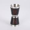 4Pcs/set Stainless Steel Shot Glasses with Leather Case Espresso Shot Cups Barware Drinking Vessel Camping Home Restaurant Mug