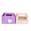 Cupcake & Muffin Box with Transparent Window for Desserts