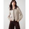 ELLE Women's Retro Lambswool Knit Cardigan