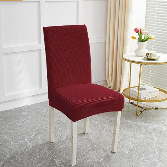 Universal Elastischer Stuhlbezug - Fleckenabweisend, Allumfassend für Esszimmerstühle und Hocker