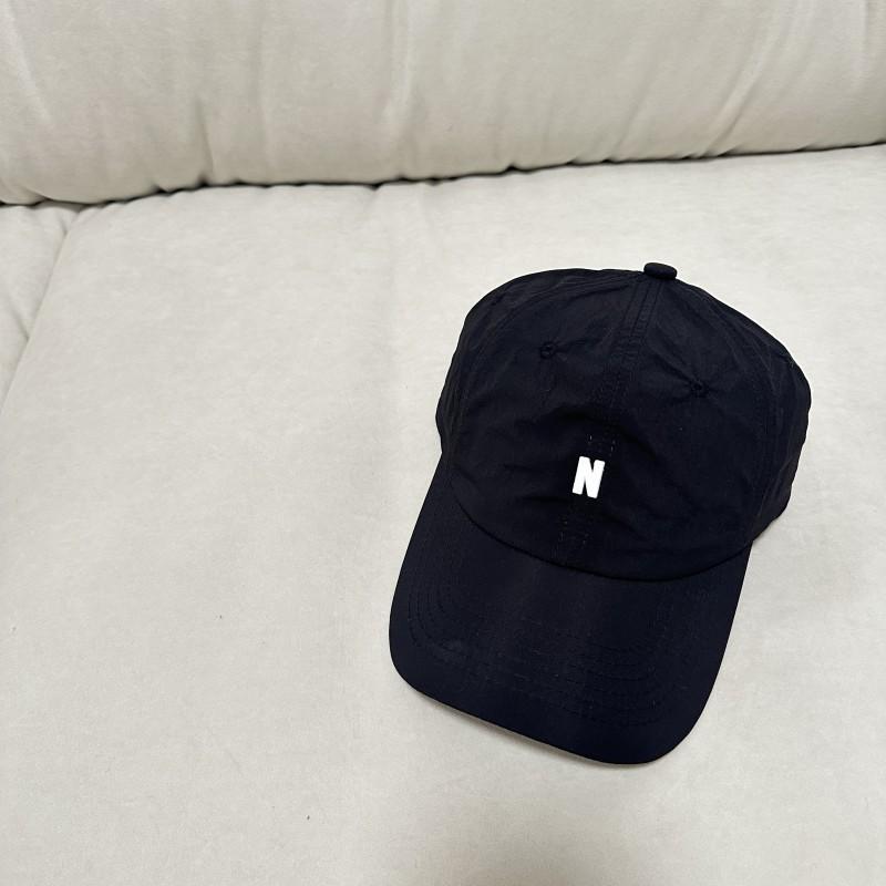 Summer Baseball Hat Male and Female Couple Shade Casual Versatile Small Letter Simple Soft Top Cap Embroidery