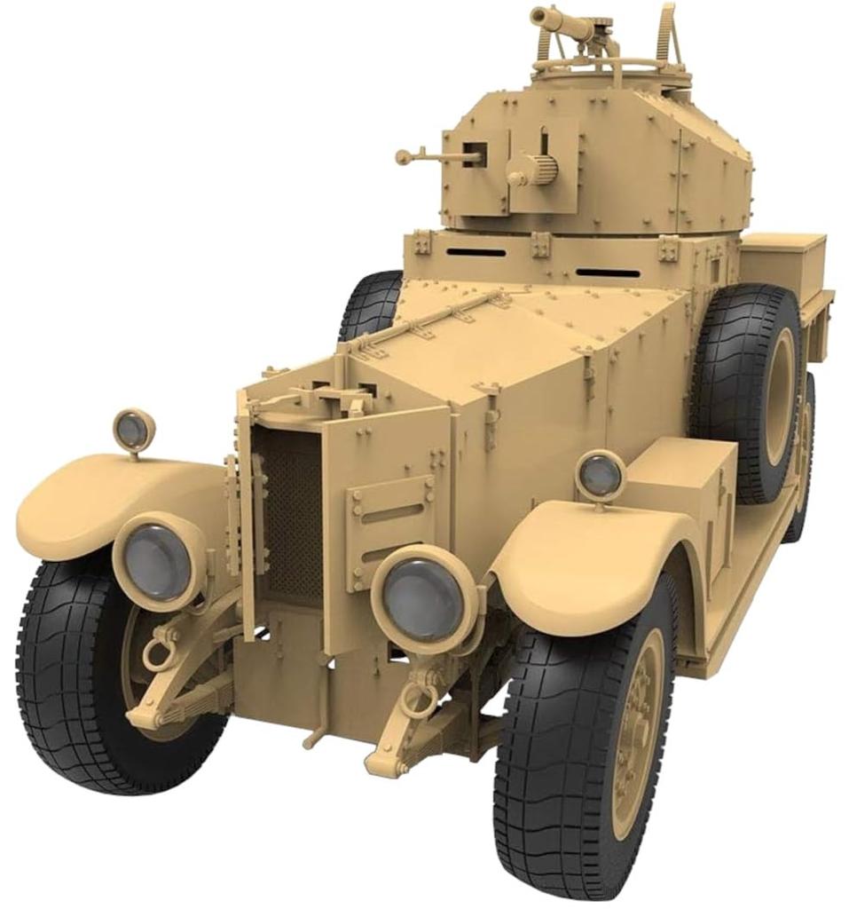 MENG Model British RR Armoured Car Model Plastic Model MVS010 1/35 1914/1920
