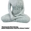 Resin Buddhas Figurines Buddhas Statues Ornament for Home Office Decors Buddhas Sculpture Housewarmings Gift Buddhas Decors