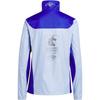Adidas Color Block Slim Fit Stand Collar Work Jacket Women Jacket Blue JN3002