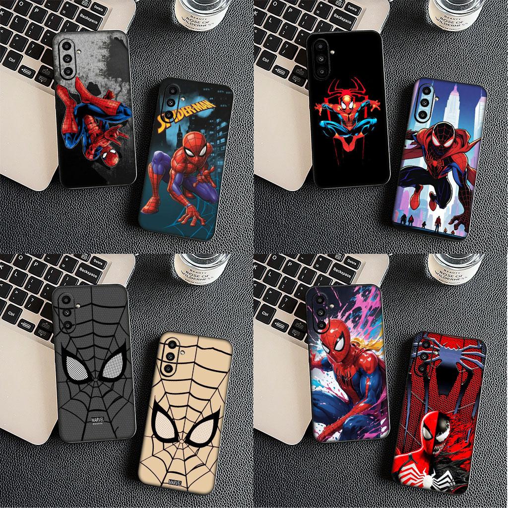 Spiderman Marvel Spider Man Casing Phone Cover for Apple iPhone 16 15 14 11 Pro Max 7 8 Plus SE2 SE3 SE 2022 2020 Case