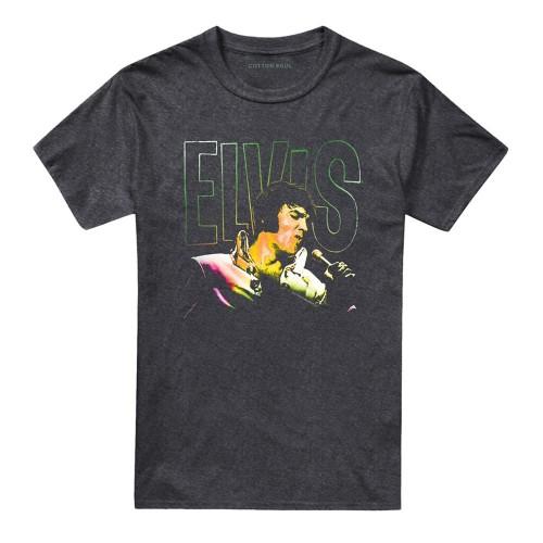 Elvis Presley Unisex Adult Multicoloured T-Shirt